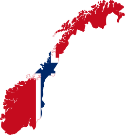 kart over norge, Bærum